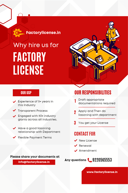 Why contact factorylicense.in